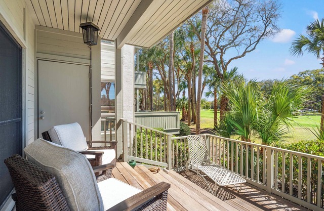 4986 Turtle Point: 2BR, Golf View with Deck, Near Beach, $250 Beach Gear Credit