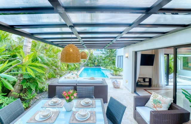 4BR villa Bohemia private POOL & SPA - Punta Cana