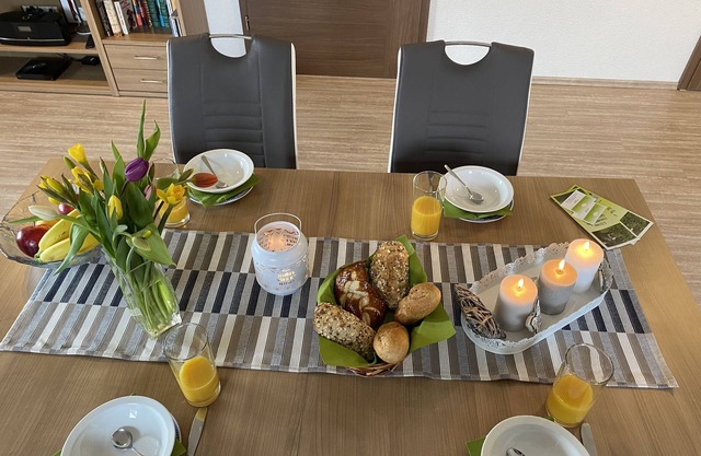 5-star apartment EG barrier-free, WiFi via DSL, Bad Brambach
