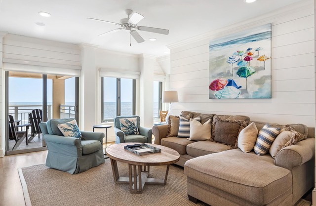 5128 Windswept: Renovated 2BR Oceanfront Condo, Beach Gear/Bike Credit