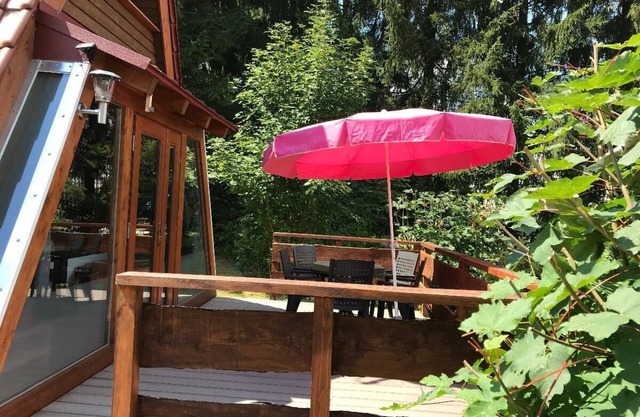 53qm-großes Ferienhaus am Waldesrand