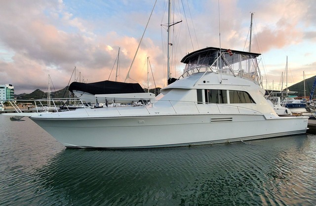 54' Destiny in Rodney Bay Marina