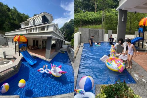 Villa Kids Swimming Ktv Table Spice Arena Penang Sqft 