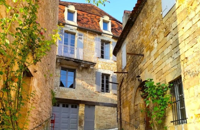 A beautiful character 16th century house set in the center of a medieval village