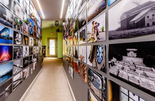 A cheery home-away-from-home in a quiet neighborhood.