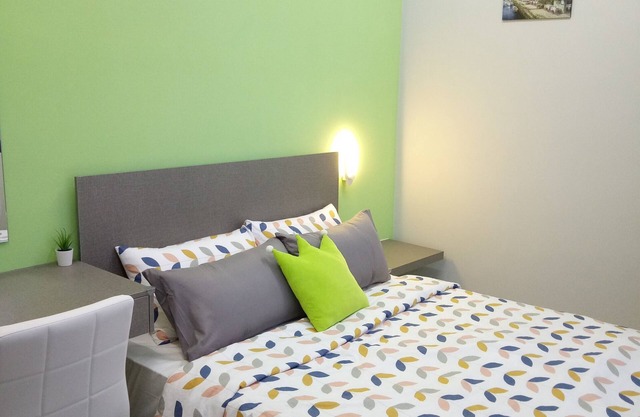 A cozy 2-bedroom house on 8th floor of Sky Riverfront Service Apartment