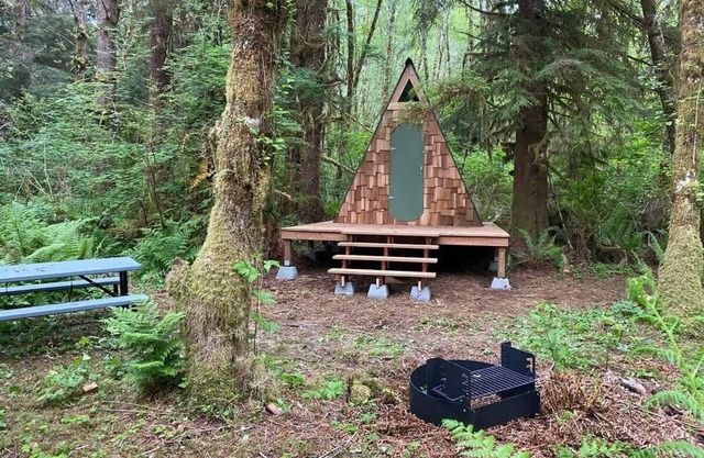 A-Frame #16 Shelter near Olympic National Park