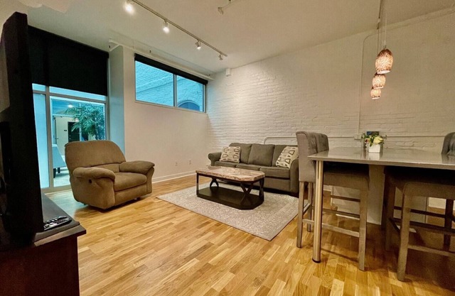 A historic 1,000 square foot Atrium loft in the heart of the Old Market