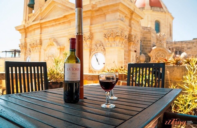 A Holiday Home Duplex in a Gozo Village Square