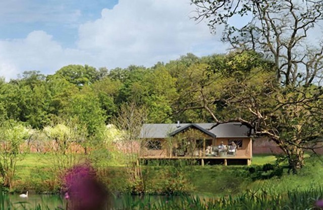 A home from home canvas-wrapped three bedroom colonial style tent. Within 500 hectares of parkland.