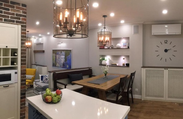 A luxury apartment with patio and BBQ