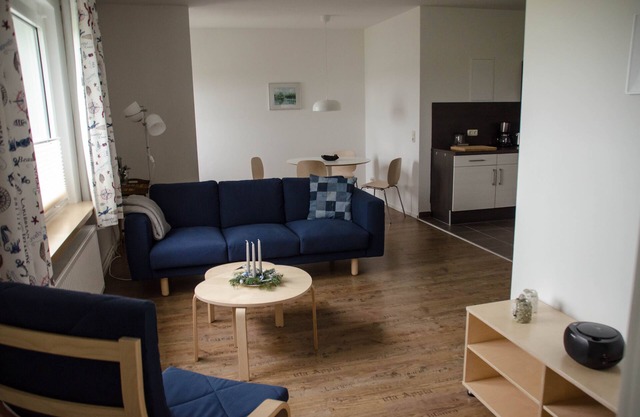 A modern 70 m² holiday apartment on the Jasmund-Rügen peninsula.