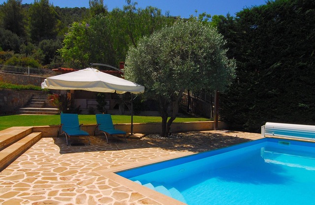 A Modern Peaceful Place With A Private Pool, Garden And Bbq