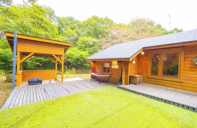 A newly built log house for rent a dome a large /Nasu-gun Tochigi