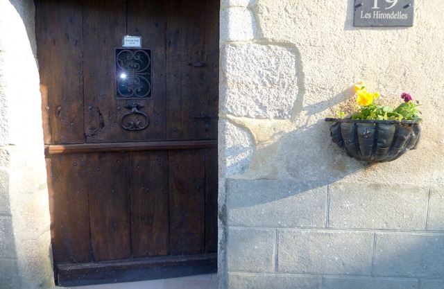 A riverside house in Bellac by a park with lovely views of the medieval town.