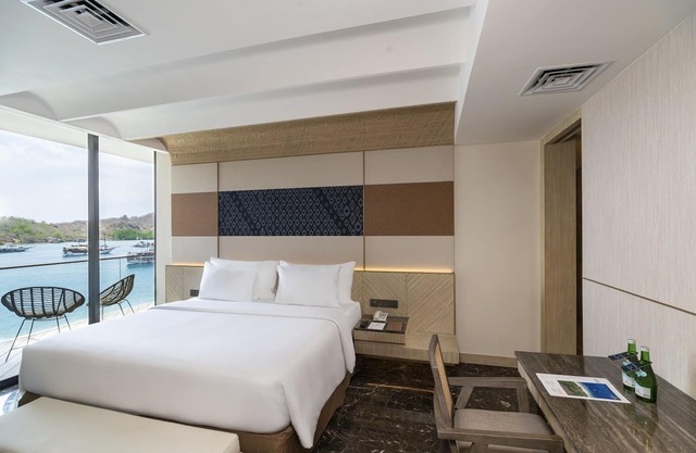 A Suite Room with Sea View at Labuan Bajo