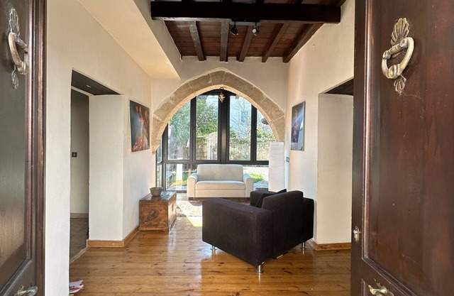A traditional Cypriot house with an inner garden at the heart of Kyrenia.