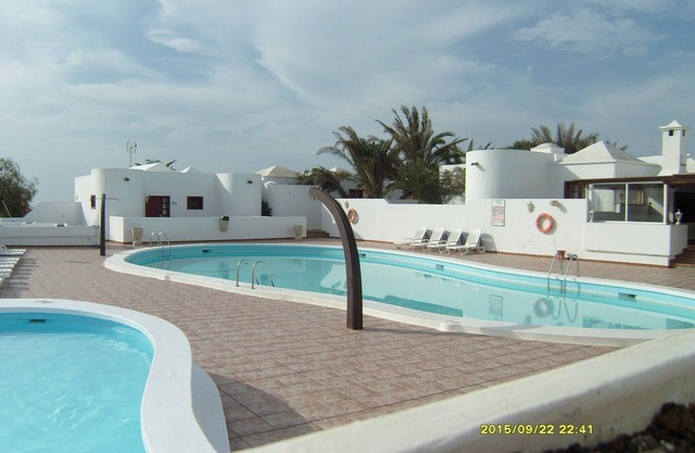 a villa in a complex