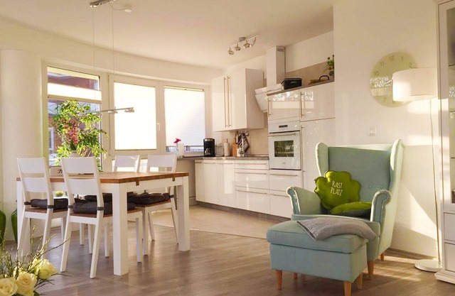 A2.5 - Exclusive, beautiful vacation apartment with round balcony for 4 people