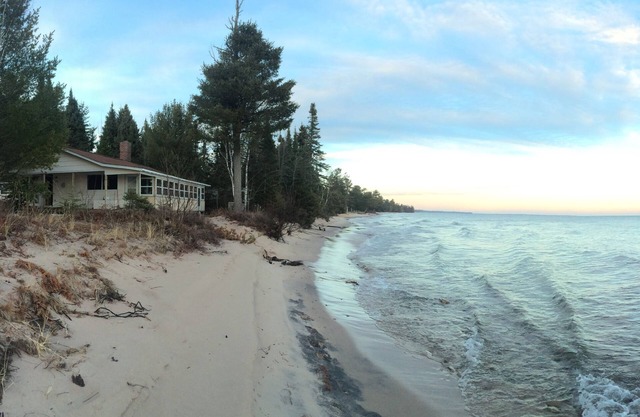 Access to the best white sand beach in the Keweenaw!