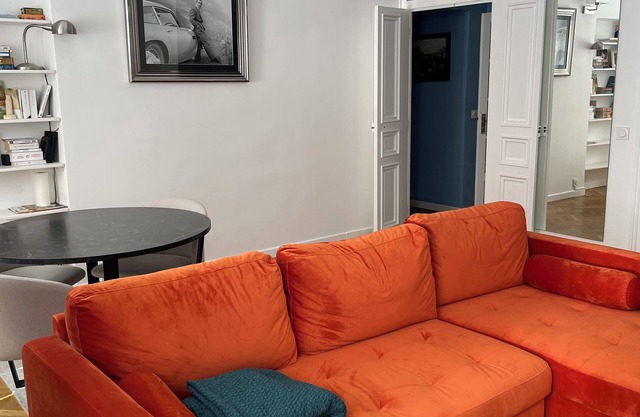 Air-conditioned apartment 1 min from the beach