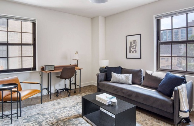 Airy Uptown 1BR w/ Fire Pits & Indoor Pool, nr Beach, by Blueground