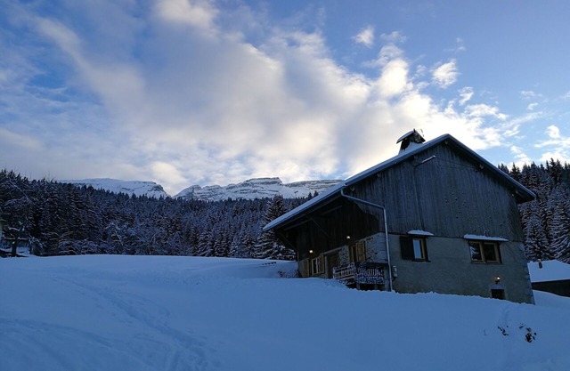 alpine chalet on the slopes Mont-Saxonnex 5 pers