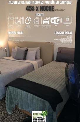 Alquiler de habitaciones Caracas