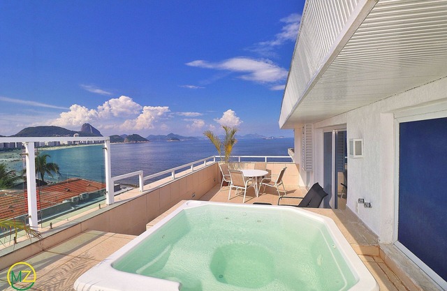 Amazing duplex penthouse with jacuzzi and sea view