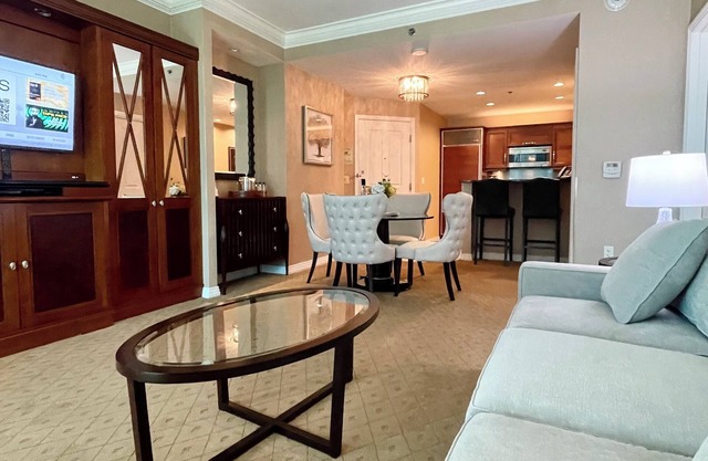 AMAZING! F1 & STRIP View-MGM Balcony 1 Bedroom 2Bath FREE VALET! NO RESORT FEES