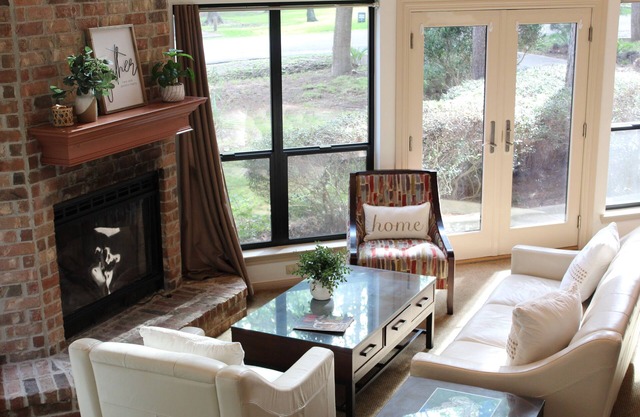 Amazing Lake View Across from the Park with Fire Pit & Canoe