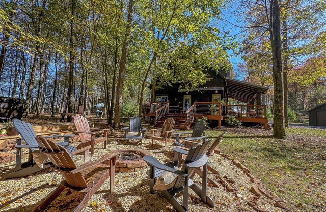 Amazing Outdoor Space with Amenities Galore! Hot Tub, Fire Pit, and More!