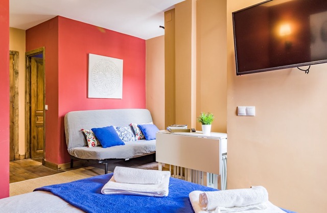 Amazing studio with A/C (cool and heat) and internet located at Navacerrada town!