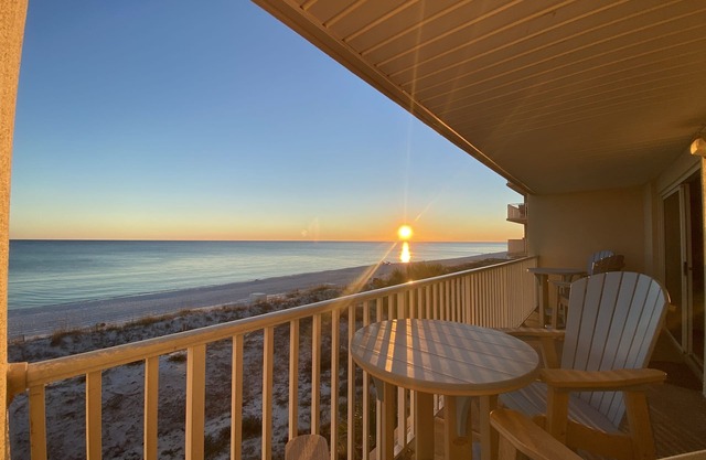 Amazing Sunsets, Sugar White Sand, Gulf Front