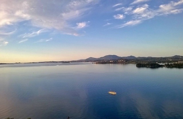 Amazing view, dominates Ipsos bay and several other bays to the city of Corfu.