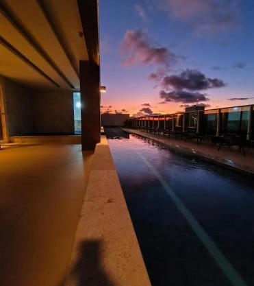 Ap alto padrão Noroeste Brasília com garagem coberta, wi-fi e área de lazer com piscina e academia