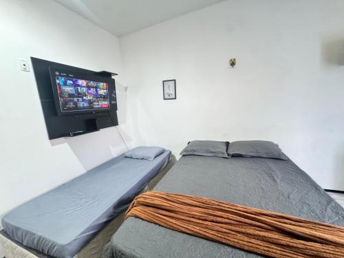 Ap em bairro nobre com garagem e ar