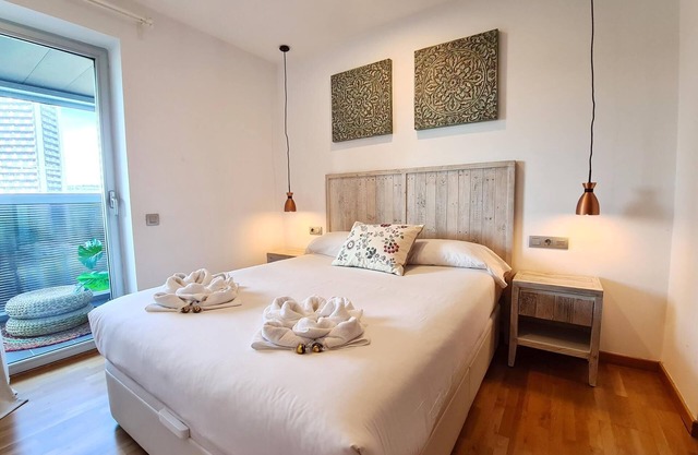 Apartment in front of Fira Gran Via