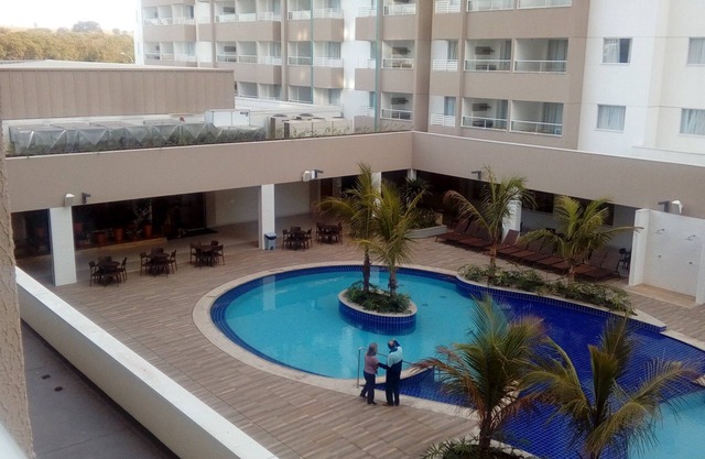 Apart hotel in Olímpia Park Resort, 300 m from Thermas dos Laranjais Park.