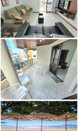 Apartamento 200 metros da praia 03 quartos com ar condicionado - Meia Praia - Itapema