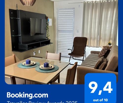 Apartamento Beira Rio no Condomínio Brisas do Lago