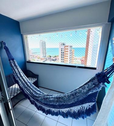 Apartamento Casa Praiana - 200m do mar, com vista