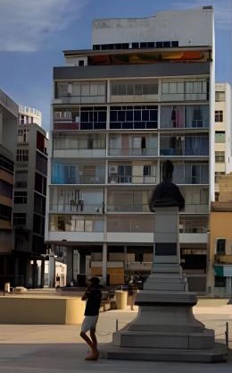 Apartamento com ar-condicionado