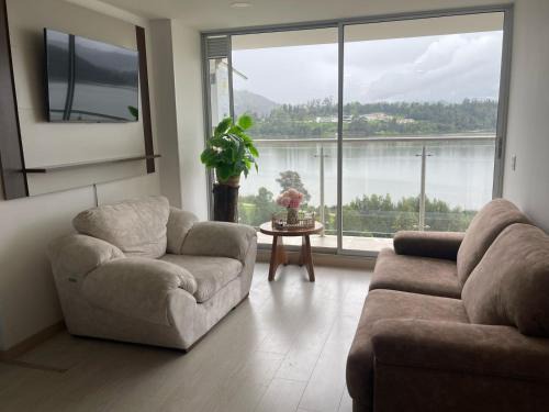 Apartamento con vista al lago Sochagota
