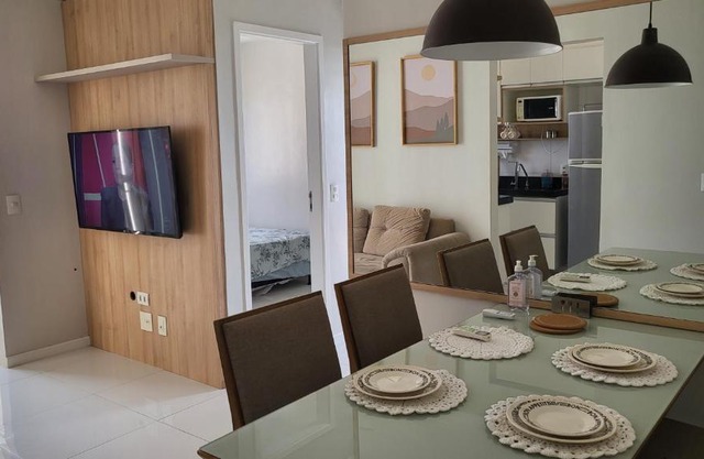 APARTAMENTO CONFORTÁVEL A 900 MTS DA PRAIA DO ARAÇAGY