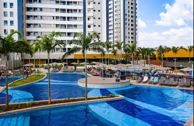 Apartamento dentro de resort próximo do Thermas dos Laranjais