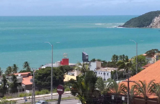 Apartamento em Ponta Negra Frente Para o Mar - 6 Hóspedes