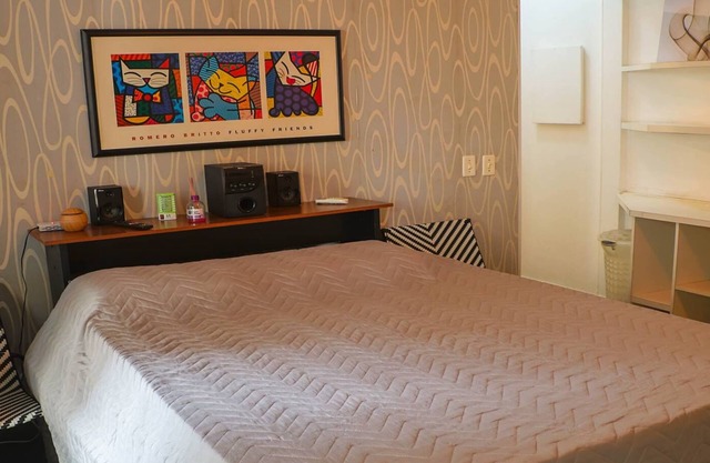 Apartamento em Sao Vicente a Passos da Praia