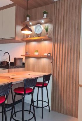 Apartamento encantador na praia de Navegantes