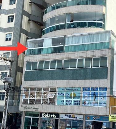 Apartamento lindo frente ao mar